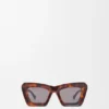 Abgeschrägte Cateye-Sonnenbrille Abgeschrägte Cateye-Sonnenbrille