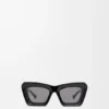 Abgeschrägte Cateye-Sonnenbrille Abgeschrägte Cateye-Sonnenbrille