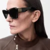 Abgeschrägte Cateye-Sonnenbrille Abgeschrägte Cateye-Sonnenbrille