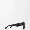 Abgeschrägte Cateye-Sonnenbrille Abgeschrägte Cateye-Sonnenbrille