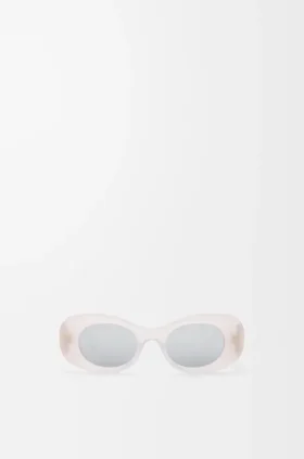 Abgeschrägte ovale Maxi-Anagram-Sonnenbrille