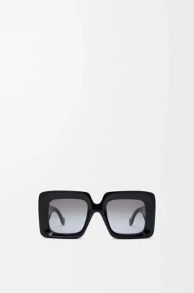 Abgeschrägte quadratische Maxi-Anagram-Sonnenbrille