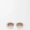 Abgeschrägte Sonnenbrille in Pentagon-Form Abgeschrägte Sonnenbrille in Pentagon-Form