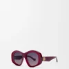 Abgeschrägte Sonnenbrille in Pentagon-Form Abgeschrägte Sonnenbrille in Pentagon-Form