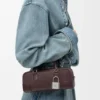 Amazona 23 Cropped-Tasche aus glänzendem Kalbsleder Amazona 23 Cropped-Tasche aus glänzendem Kalbsleder