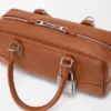 Amazona 23 Cropped-Tasche aus glänzendem Kalbsleder Amazona 23 Cropped-Tasche aus glänzendem Kalbsleder