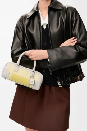 Amazona 23 Cropped-Tasche aus Nappa-Kalbsleder