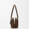 Amazona 31 Cropped-Tasche aus genarbtem Nubukleder Amazona 31 Cropped-Tasche aus genarbtem Nubukleder