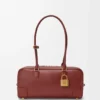 Amazona 31 Cropped-Tasche aus glänzendem Kalbsleder Amazona 31 Cropped-Tasche aus glänzendem Kalbsleder