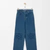 Anagram Baggy-Jeans aus Denim
