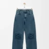 Anagram Baggy-Jeans aus Denim
