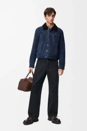 Anagram Baggy-Jeans aus Denim Anagram Baggy-Jeans aus Denim