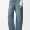 Anagram Barrel-Jeans aus Denim