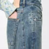 Anagram Barrel-Jeans aus Denim