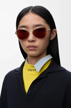 Anagram Bombé Butterfly-Sonnenbrille