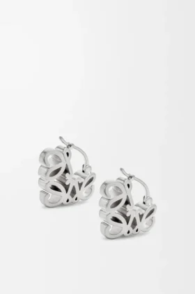 Anagram Bombé Creolen aus Sterlingsilber Anagram Bombé Creolen aus Sterlingsilber