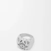 Anagram Bombé-Siegelring aus Sterlingsilber Anagram Bombé-Siegelring aus Sterlingsilber
