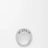 Anagram Bombé-Siegelring aus Sterlingsilber Anagram Bombé-Siegelring aus Sterlingsilber