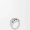 Anagram Bombé-Siegelring aus Sterlingsilber Anagram Bombé-Siegelring aus Sterlingsilber
