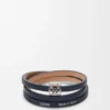 Anagram Bombé Twist-Armband aus Kalbsleder Anagram Bombé Twist-Armband aus Kalbsleder