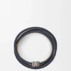 Anagram Bombé Twist-Armband aus Kalbsleder Anagram Bombé Twist-Armband aus Kalbsleder