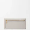 Anagram Continental-Portemonnaie aus Kalbsleder mit Pebble-Struktur