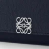 Anagram Continental-Portemonnaie aus Kalbsleder mit Pebble-Struktur