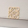 Anagram Continental-Portemonnaie aus Kalbsleder mit Pebble-Struktur