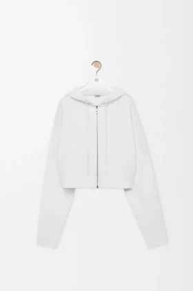 Anagram-Kapuzenpullover mit Reißverschluss aus Wolle