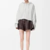 Anagram-Kapuzenpullover mit Reißverschluss aus Wolle Anagram-Kapuzenpullover mit Reißverschluss aus Wolle