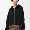 Anagram-Kapuzenpullover mit Reißverschluss aus Wolle Anagram-Kapuzenpullover mit Reißverschluss aus Wolle