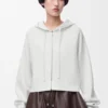 Anagram-Kapuzenpullover mit Reißverschluss aus Wolle Anagram-Kapuzenpullover mit Reißverschluss aus Wolle