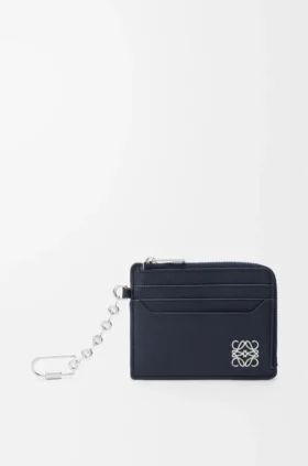 Anagram-Kartenetui „Square“ aus Kalbsleder mit Pebble-Struktur