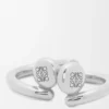 Anagram Pebble Mini-Creolen aus Sterlingsilber Anagram Pebble Mini-Creolen aus Sterlingsilber