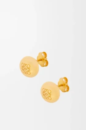 Anagram-Pebble-Ohrstecker aus Sterlingsilber