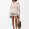 Anagram-Pullover aus einer Baumwoll-Woll-Mischung Anagram-Pullover aus einer Baumwoll-Woll-Mischung