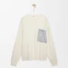 Anagram-Pullover mit Tasche aus Baumwollmischung Anagram-Pullover mit Tasche aus Baumwollmischung