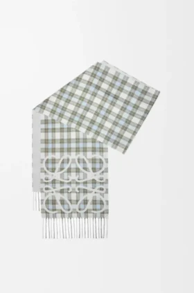 Anagram-Schal aus Seide und Kaschmir