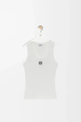 Anagram-Tanktop aus Baumwolle