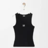 Anagram-Tanktop aus Baumwolle