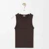 Anagram-Tanktop aus Stretch-Viskose