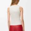 Anagram-Tanktop aus Stretch-Viskose