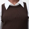 Anagram-Tanktop aus Stretch-Viskose