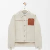 Arbeitsjacke aus Baumwolle und Leinen Arbeitsjacke aus Baumwolle und Leinen