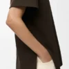Asymmetrisches Hemd aus Baumwollmischung