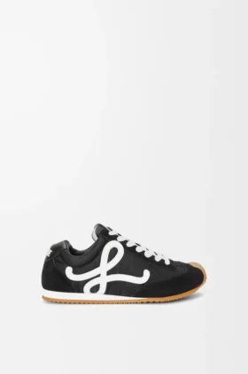 Ballet Runner 2.0 aus Nylon und Kalbsleder
