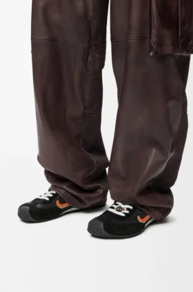 Ballet Runner 2.0 aus Nylon und Kalbsleder
