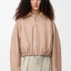 Balloon-Jacke aus Nappa-Lammleder Balloon-Jacke aus Nappa-Lammleder