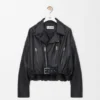 Bikerjacke aus Nappa-Lammleder Bikerjacke aus Nappa-Lammleder