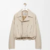 Bikerjacke aus Nappa-Lammleder Bikerjacke aus Nappa-Lammleder